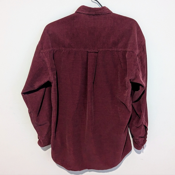 Red Chaps Ralph Lauren Long Sleeve Shirt Size M - Picture 3 of 3